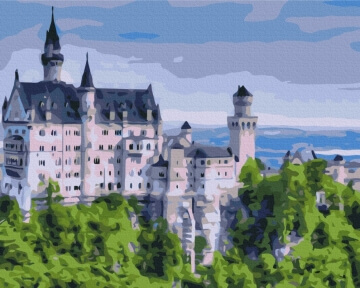 Картины по номерам Летний замок 48x60 Brushme BS51561L