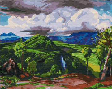 Картини за номерами Долина Піуамо. Доктор Атл, Херардо Мурільйо 40x50 Brushme BS51432