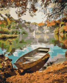 Картины по номерам Рыбалка впереди 48x60 Brushme BS39772L