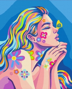 Картины по номерам Неонові мрії © Поліна Скурихіна 48x60 Brushme BS53732L