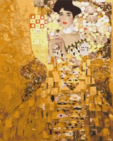 Картины по номерам Портрет Адели Блох-Бауэр I. Густав Климт 48x60 Brushme BS6236L