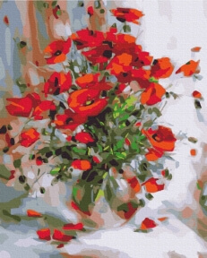 Картини за номерами Масляні маки 40x50 Brushme BS52783