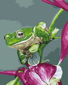 Картины по номерам Зеленая грация © Telonitskaya Kristina 40x50 Brushme BS54482