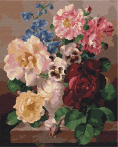 Картины по номерам Пышный натюрморт 48x60 Brushme BS51391L