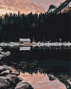 Картини за номерами На краю світу 48x60 Brushme BS52840L
