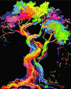 Картини за номерами Древо Мрії 40x50 Brushme BSB0028