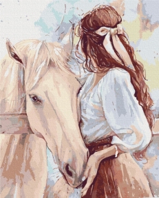 Картини за номерами Шляхетний друг 48x60 Brushme BS52764L