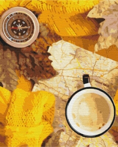 Картины по номерам Флетлей осіннього мандрівника 40x50 Brushme BS51347
