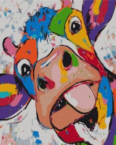 Картини за номерами Райдужна Милка 48x60 Brushme BS52153L
