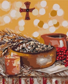 Картины по номерам Рождественская кутья ©Карина Зимина 48x60 Brushme BS53436L
