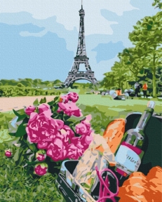 Картины по номерам Пикник на Елисейских полях 48x60 Brushme BS51635L