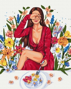Картини за номерами Смак весни © Alla Berezovska 40x50 Brushme BS54030