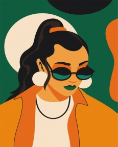 Картини за номерами Триптих Весняний стиль 3 40x50 Brushme BS52436