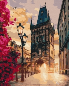 Картины по номерам Прага 48x60 Brushme BS44286L