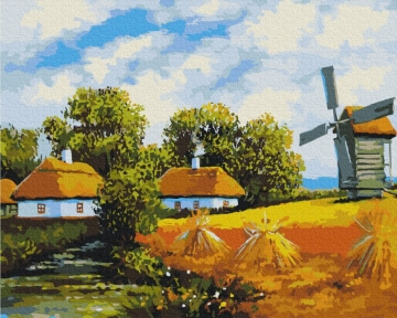 Картины по номерам Ржаной день 40x50 Brushme BS53151
