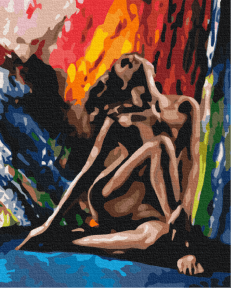 Картини за номерами Оголена страсть 40x50 Brushme BS51983