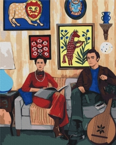 Картини за номерами Будинок класиків © Viktoriya Kovalenko 48x60 Brushme BS53280L