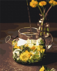 Картини за номерами Для чашки спокою @Halyna Vitiuk 48x60 Brushme BS53495L