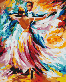 Картины по номерам Цвета вальса 48x60 Brushme BS52217L
