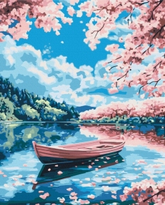 Картины по номерам Розовые мечты 40x50 Brushme BS54310