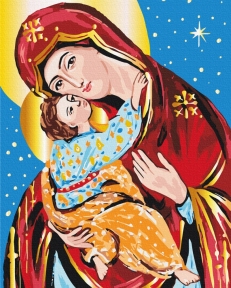 Картини за номерами Блаженне кохання © Каріна Зіміна 40x50 Brushme BS53969