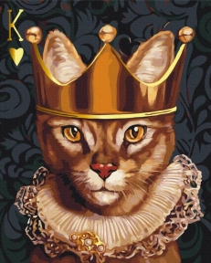 Картини за номерами Король сердець ©Lucia Heffernan 40x50 Brushme BS53504
