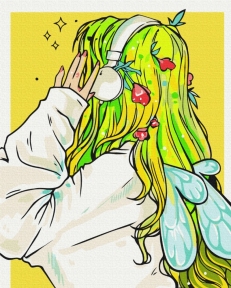 Картины по номерам Playlist феи @nila_art_art 48x60 Brushme BS53520L