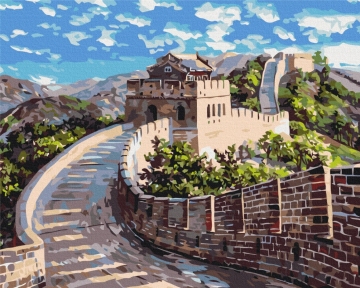 Картини за номерами Велика Китайська стіна 48x60 Brushme BS51834L