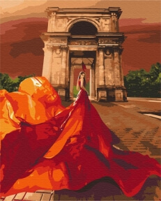 Картины по номерам Тріумфальна красуня 40x50 Brushme BS52710