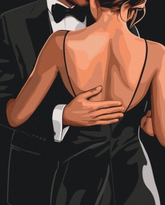 Картины по номерам Ты и я 40x50 Brushme BS54337