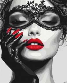 Картины по номерам Тайны под маской 40x50 Brushme BS54349