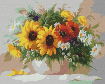 Картины по номерам Солнечный натюрморт 48x60 Brushme BS51396L