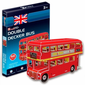 Тривимірна модель Автобус Double-decker, CubicFun