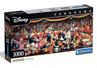 Пазл Діснеївський оркестр панорама Disney 1000 ел Clementoni 37067