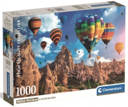 Пазл Повітряні кулі в Каппадокії,Туреччина 1000 ел Clementoni 39988