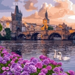 Картина по номерам Чарующий город КНО3580 Идейка