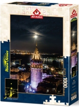 Пазл Галатська вежа Стамбул 1000 ялин неоновий Art Puzzle 5241