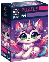 Пазл Сказочный котенок 64 эл De.tail  DT1234-20