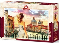 Пазл Вид на Венецію 1500 ел Art Puzzle 5381