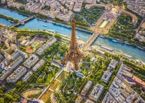 Пазл Вид на Ейфелеву вежу в Парижі 1000 ел Cherry Pazzi 30189