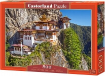 Пазл Вид на монастир Такцанг, Бутан 500 ел 53445