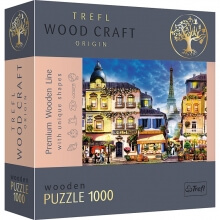 Пазл Французская аллея 1000 эл фигурные деревянные элементы Trefl  20142
