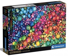 Пазл Кольоровий бум Кольорові кульки 1000 ел Clementoni 39780
