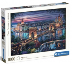 Пазл Вечірні вогні Дунаю Artlicensing 1000 ел Clementoni 37106