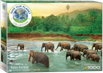 Пазл Eurographics Тропический лес Серия Спасем нашу планету 1000 эл 6000-5540