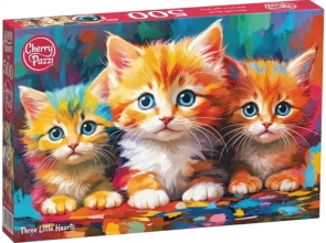 Пазл Три котенка 500 эл Cherry Pazzi 20425