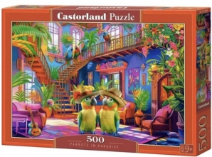 Пазл Папугаи в раю 500 эл Castorland 53995