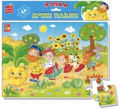 Пазл мягкий Репка 24 эл Vladi Toys  VT1102-28