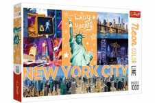 Пазл Неоновый город Нью Йорк серия Neon Color Line 1000 эл 10579