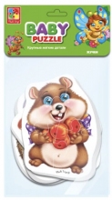 Пазл для малышей Пушистики Vladi Toys VT1106-89